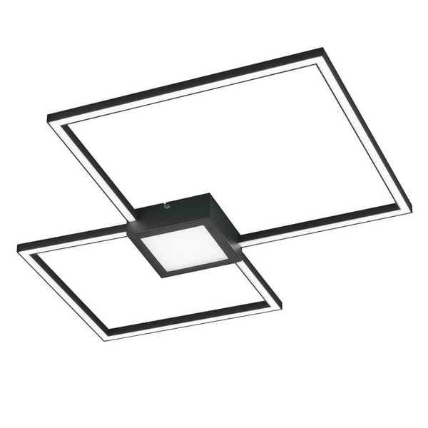 Lampa sufitowa HYDRA 676210342 Trio LED 28W 3000K do kuchni antracyt