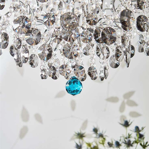 LAMPA wisząca HIDDEN GEM 107415 Markslojd kryształowa OPRAWA zwis glamour crystal przezroczysty przydymiony