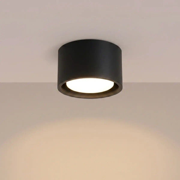 Sufitowa lampa MODO czarna SL.2438 1xGx53 metalowy spot tuba