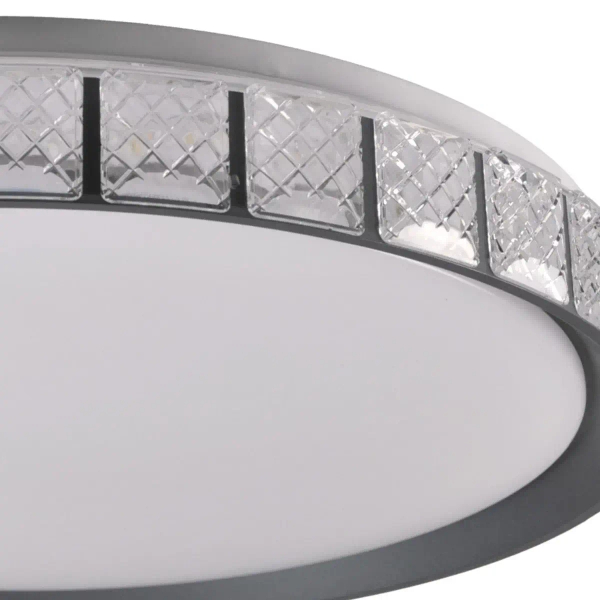 Plafon z pilotem NINA 328823 LED 72W 3000-6000K IP44 srebrny