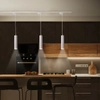 Jednofazowa lampa wisząca do systemu szynowego 321541 biała