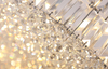 Salonowa lampa wisząca glamour PUCCINI P0268 Maxlight metalowa chrom