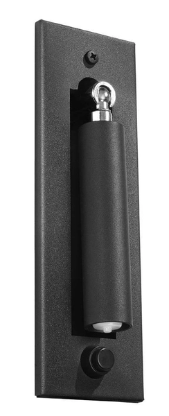 Kinkiet LAMPA ścienna SL.0956 metalowa OPRAWA regulowana tuba czarna