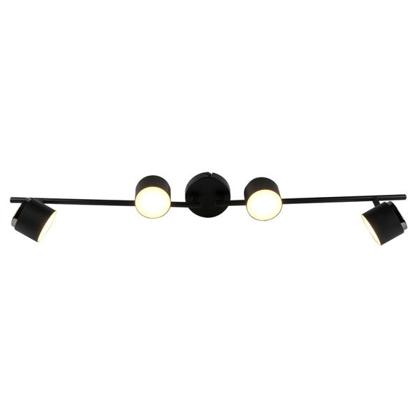 Lampa sufitowa KUBIK 318282 reflektorki LED 16,8W 3000K czarne