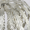 Designerska lampa wisząca do jadalni srebrna Delphine OUTLET