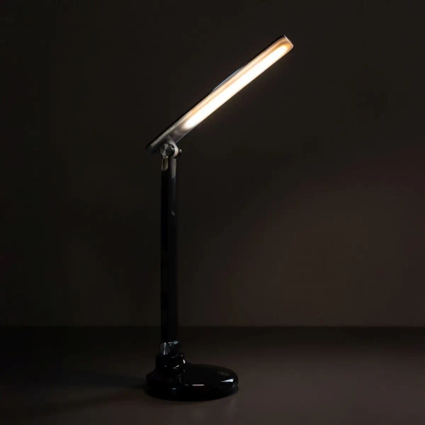 Ledowa lampa BIURKOWA 1913-BK LED 6W CCT regulowana czarna