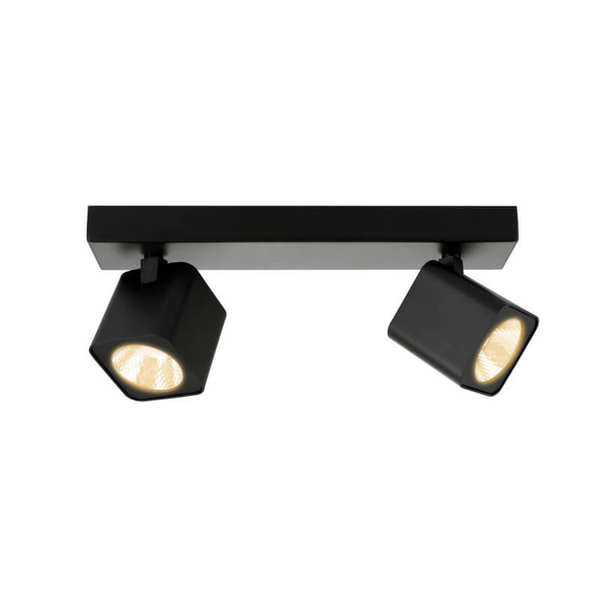 Gabinetowa lampa sufitowa Aveiro LED 10W 4000K reflektorki czarne