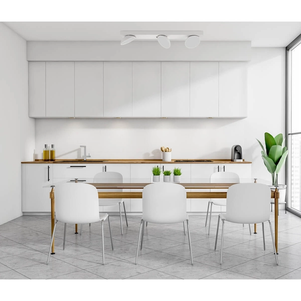 Sufitowa lampa Castelio LED 15W okrągłe spoty do holu białe