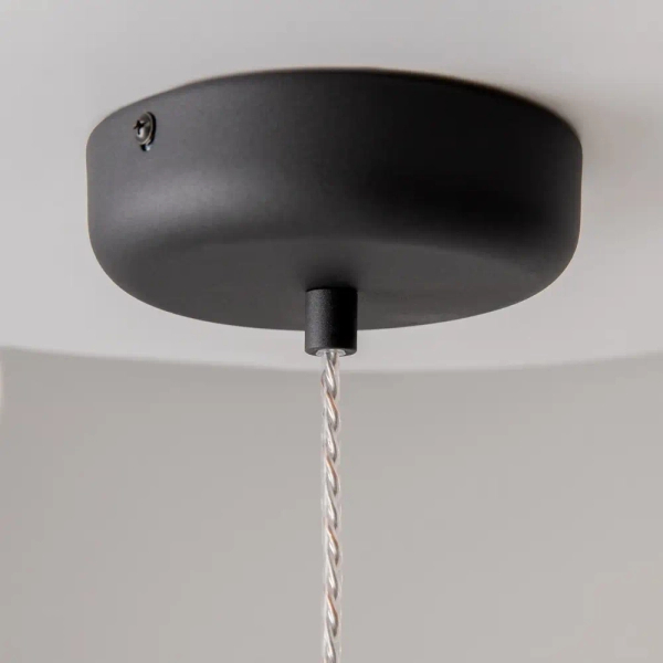 Ledowa zwisająca lampa Spirito MOD286PL-L18B3K LED 12W 3000K czarna