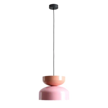 Salonowa lampa wisząca TULA 1132G18_11_C nad wyspę kolorowa
