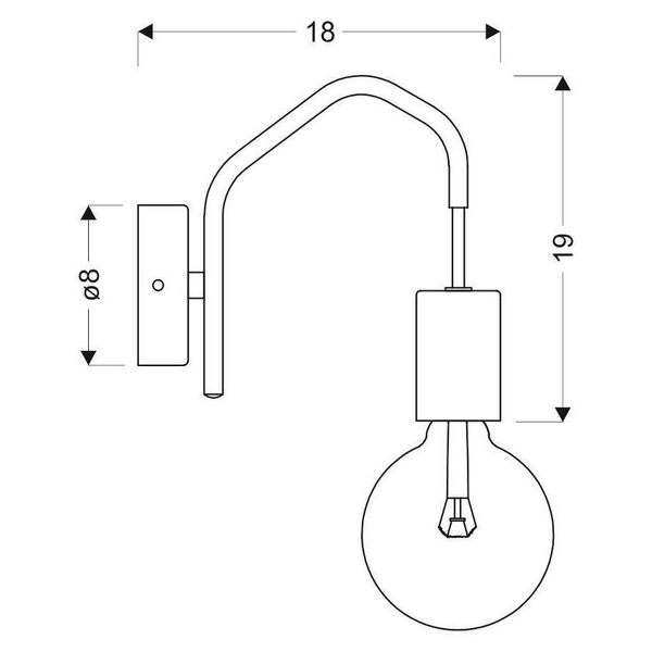 Kinkiet LAMPA ścienna BASSO 21-70982 Candellux metalowa OPRAWA hygge biała