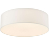 LAMPA sufitowa SPACE XL 30654901 Kaspa abażurowa OPRAWA plafon okrągły biały