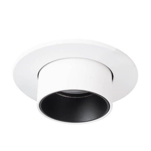 Sufitowy wpust z regulacją HALO H0128 Maxlight LED 6W 3000K biały czarny