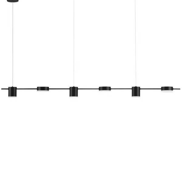Lampa wisząca ORELVIO LE45435 LED 29W 2700-4000K ściemnialna czarna