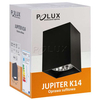 LAMPA sufitowa JUPITER K14 307804 Polux kwadratowa OPRAWA metalowy downlight czarny