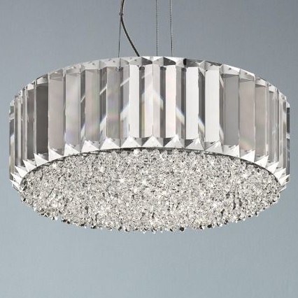 Lampa wisząca PRINCE P0360-05B-F4AC kryształowa glamour przezroczysty