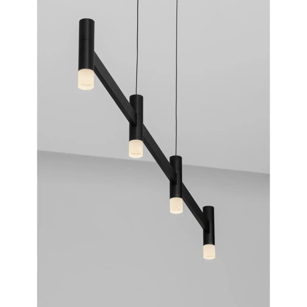 Lampa wisząca nad wyspę CORVETA LE45428 LED 17W 2700K czarna