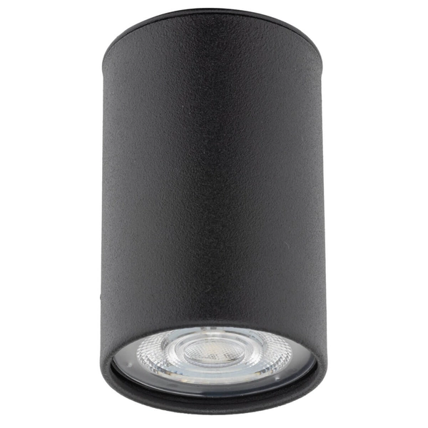 Nasufitowa lampa do jadalni Top 5764 sopel tubka metalowa czarna