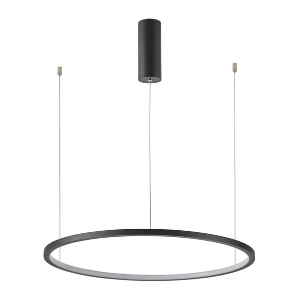 Lampa zwisająca Vinola PND-56135B-060RPP-BK-3KS4K-TRDIMM Italux LED 38W 3000-4000K czarna