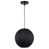 Loftowa wisząca lampa Dana ML1806 kula z tkaniny czarny