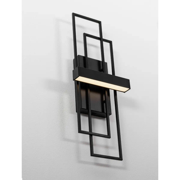 Lampa ścienna LONVILA LE45476 LED 8W 3200K ściemnialna czarna