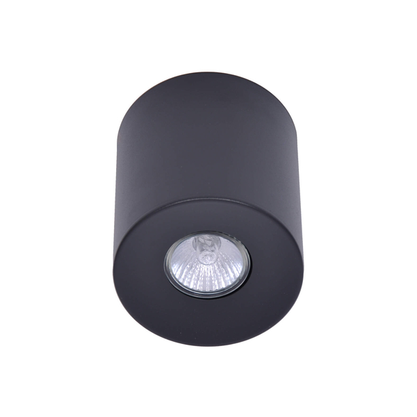 Metalowy spot na korytarz Horn K-5130 Kaja tuba downlight czarny
