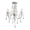 Żyrandol glamour kryształ Tabitha 61251 Endon łazienkowy IP44 chrom
