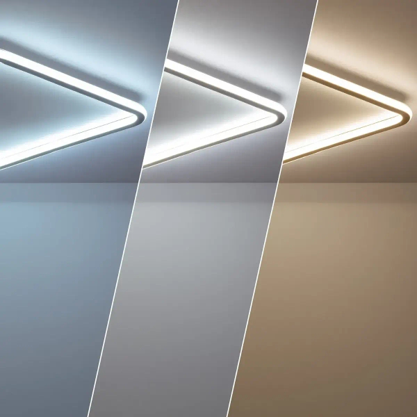 Plafon Cerchio ABR-PLK-40W-60CM-CCT Abruzzo LED 40W 3000-6000K biały złoty