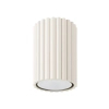 Sufitowa lampa ryflowana KARBON SL.1587 tubka do salonu beżowa
