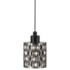 Wisząca lampa tuba Hollywood 46483047 szklana przydymiony