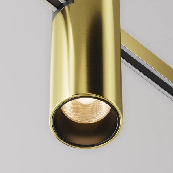 Szynowa lampa magnetyczna Focus TR143-1-5W2.7K-W-BS-DE LED 5W 2700K mosiądz