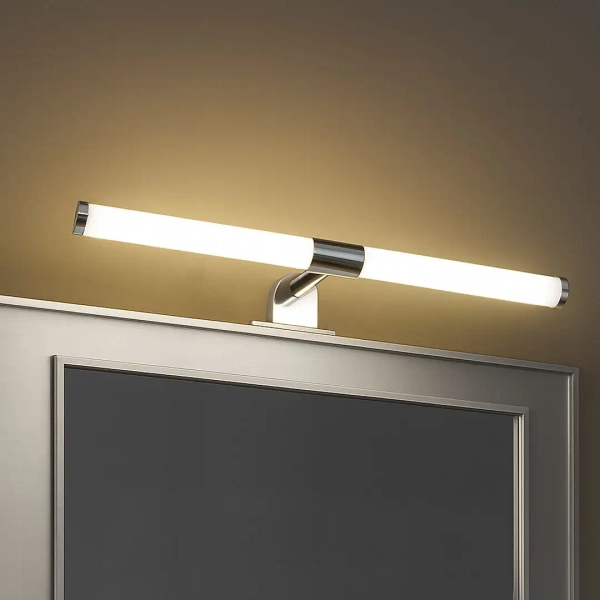 Podłużny kinkiet nad lustro Apa ML2251 LED 6W 4000K IP44 chrom