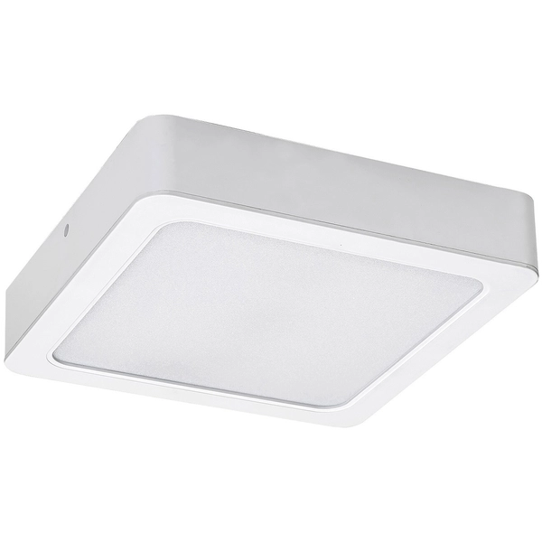 Ledowa lampa sufitowa Shaun plafon do sypialni 24W 4000K biały