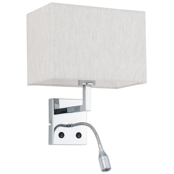 Naścienna lampa do jadalni HOTEL MOOD 11785 LED 2,2W 4000K kremowa chrom