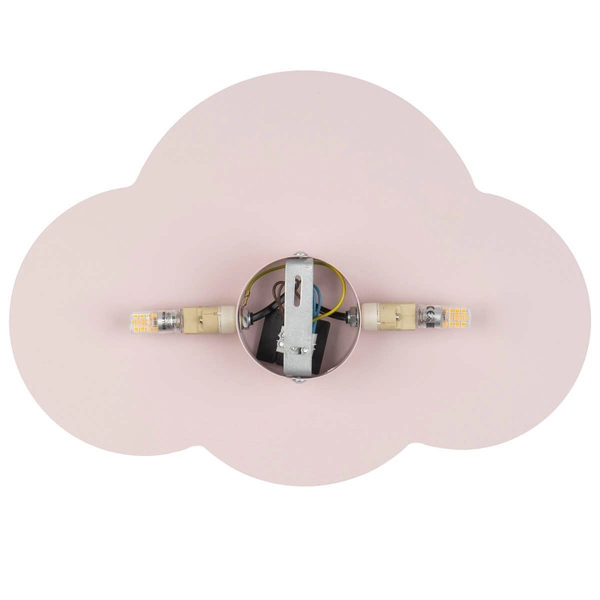 Kinkiet naścienny do dziecięcego pokoju Cloud 4967 obłok różowa