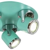 Sufitowa LAMPA regulowana APRIL 5035 Rabalux metalowa OPRAWA reflektorki miętowe