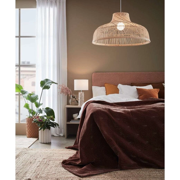 Ekologiczna LAMPA wisząca BALI 107984 Markslojd ratanowa OPRAWA zwis naturalny