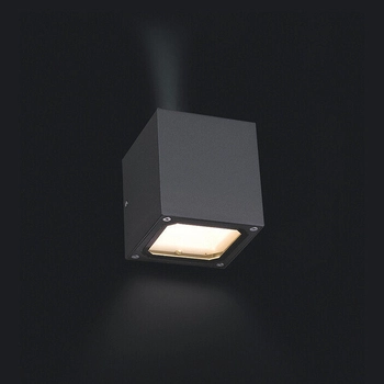 Kinkiet zewnętrzny KHUMBU 4443 kostka grafitowa IP44 outdoor