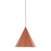 Salonowa lampa wisząca CONO 10065 trójkątna czerwony