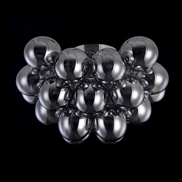 LAMPA sufitowa BALBO MOD112CL-08N Maytoni szklana OPRAWA bąbelki bubbles przydymione