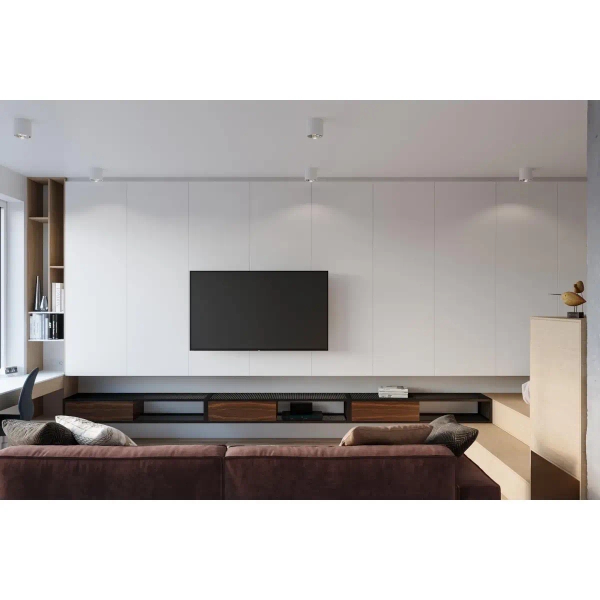 Spot LAMPA sufitowa SL.0695 metalowa OPRAWA downlight natynkowa tuba biała