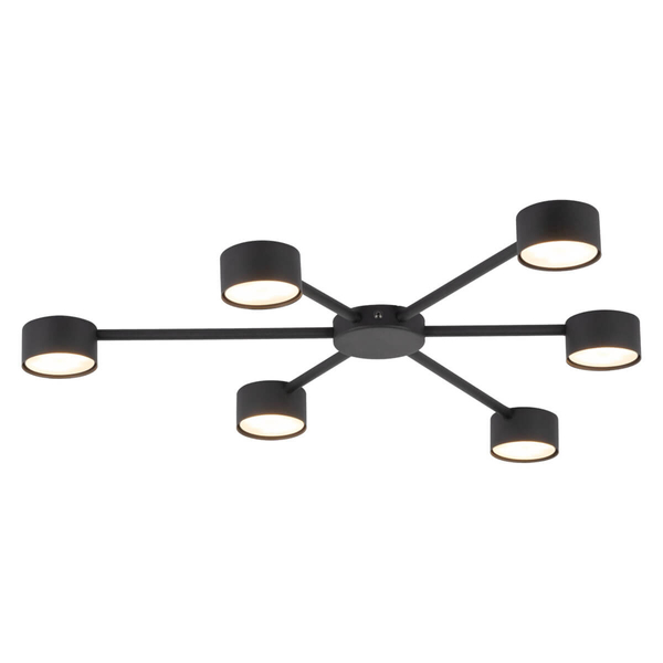 Lampa sufitowa Avia 4692 TK Lighting punktowa metalowa czarna
