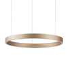 Lampa wisząca Brasco PND-56215D-080RPP-GD-3KS4K-TRDIMM Italux LED 80W 3000-4000K złoty