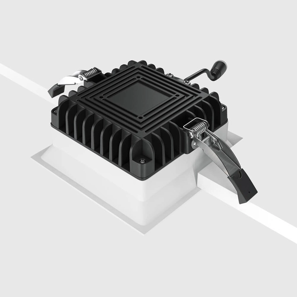 Wpustowa lampa do łazienki Okno DL056-12W3K-W LED 12W 3000K IP44 biała