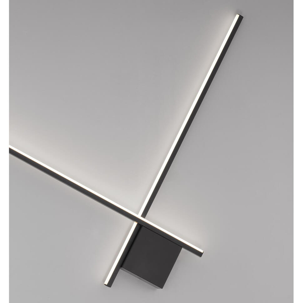 Lampa ścienna CHOTA LE44311 LED 21W 2700K do przedpokoju czarna