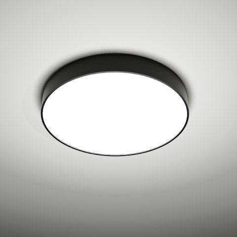 Plafon LAMPA sufitowa BUNGO 1157 Shilo okrągły OPRAWA ścienna KINKIET czarny