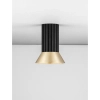 Sufitowa lampa do kuchni MARENZO LE45601 metalowa czarna złota