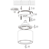 Spot LAMPA sufitowa FEDLER  09921/12/31 Lucide metalowa OPRAWA downlight tuba biała