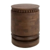 Brązowy stolik kawowy MOKA MM001501100401 drewniany do salonu 35cm
