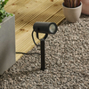 Ogrodowa lampa gruntowa Palin 75438 Saxby IP44 czarna